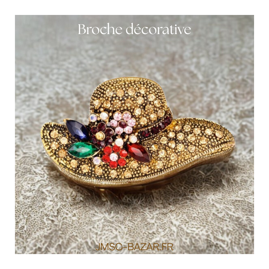 Broches décoratives