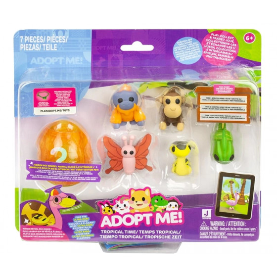 Adoptez-moi ! Lot de 6 Figurines Tropical