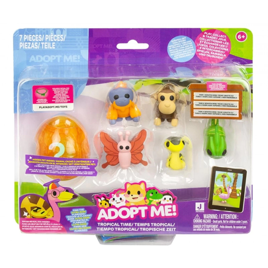 Adoptez-moi ! Lot de 6 Figurines Tropical