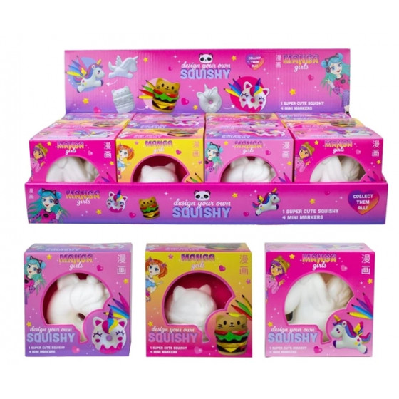 Manga Colorie ton propre Squishy