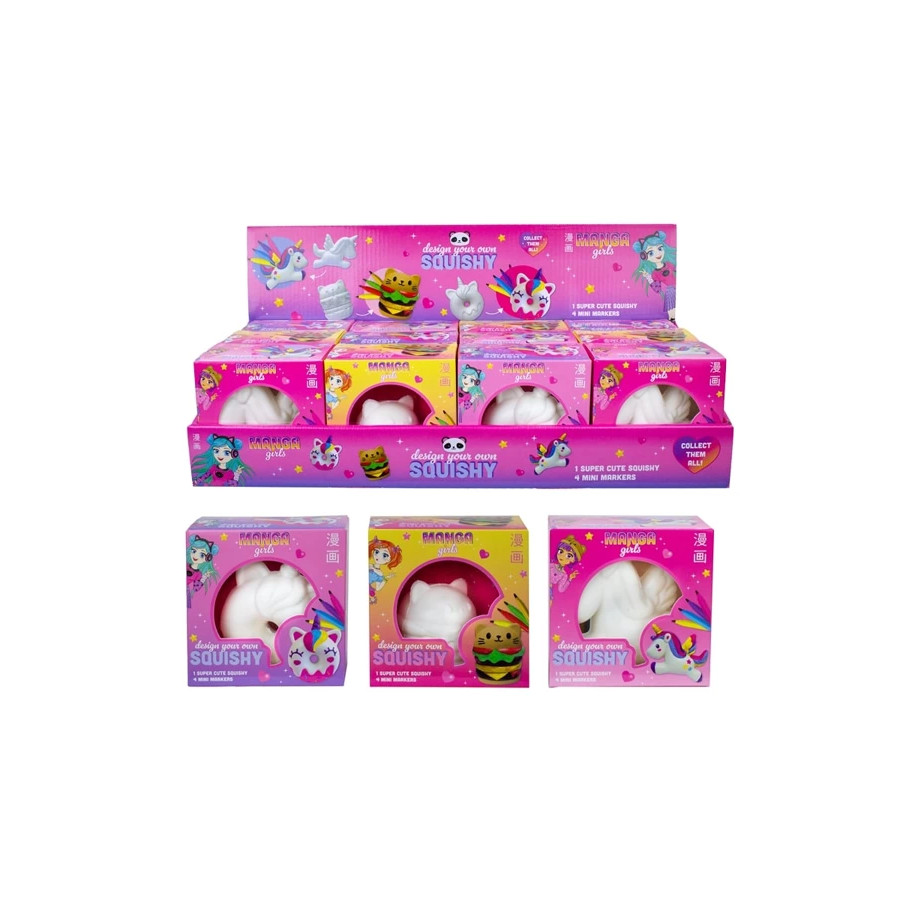 Manga Colorie ton propre Squishy