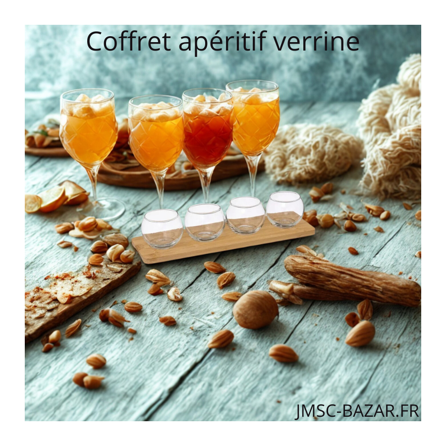 Coffret apéritif verrine