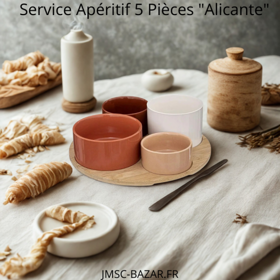 Service Apéritif 5 Pièces Alicante