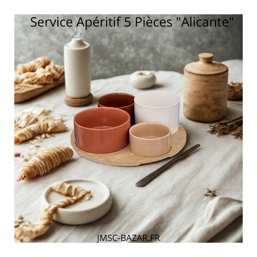 Service Apéritif 5 Pièces Alicante