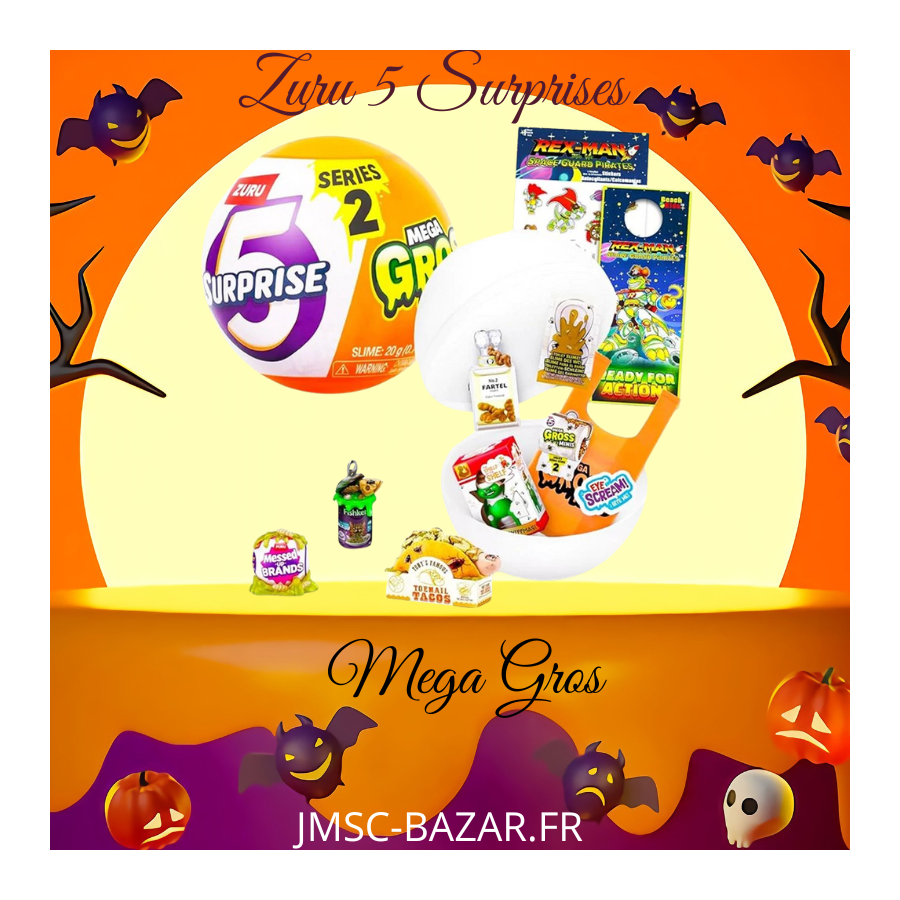 Zuru 5 Surprise Mega Gross Minis Boule