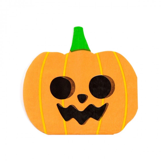 Lot de 12 Serviettes Halloween