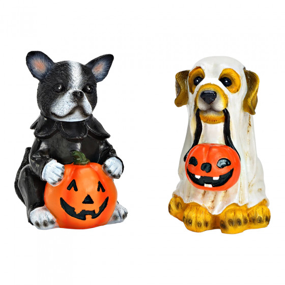 Figurine chien Halloween