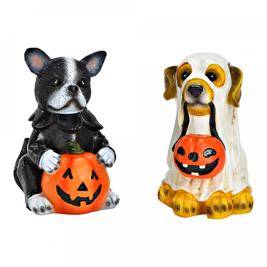 Figurine chien Halloween