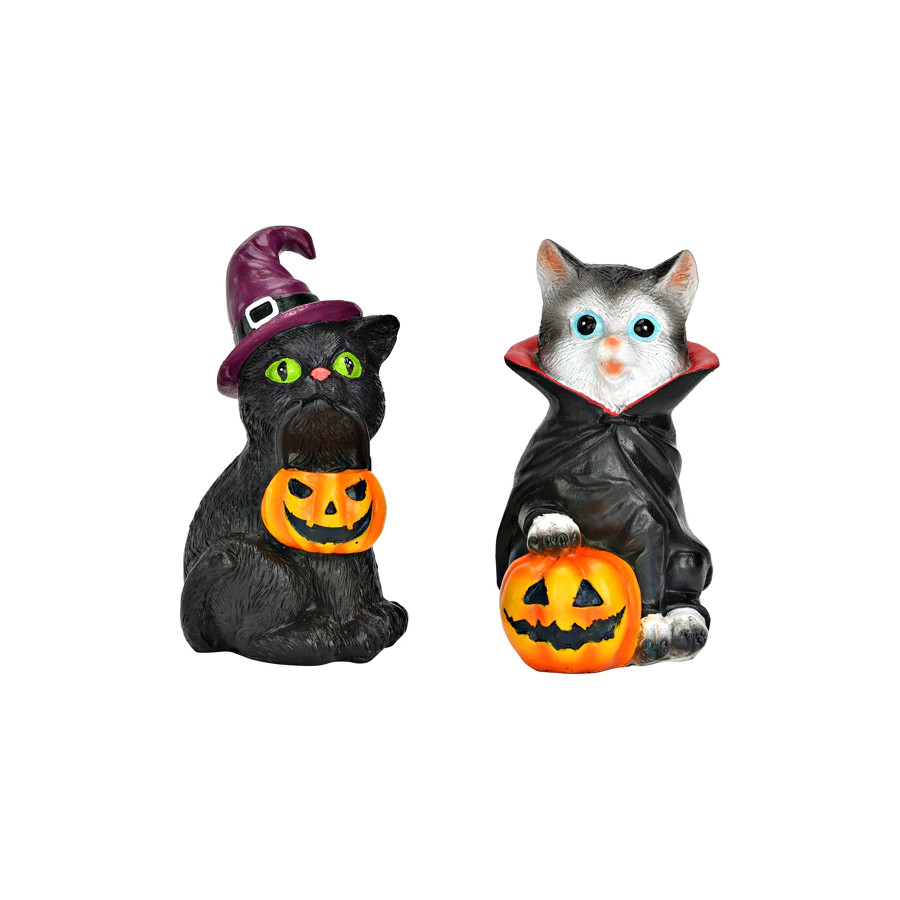 Figurine chat Halloween
