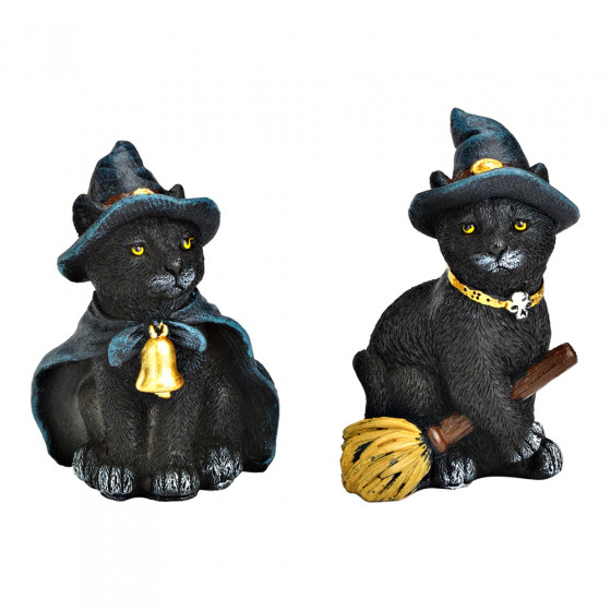 Figurine chat Halloween