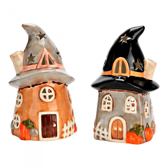 Lanterne d'Halloween en céramique