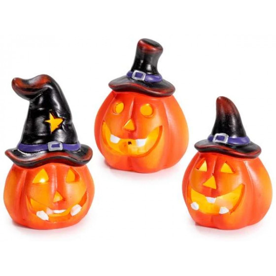 Citrouille lumineuse d'Halloween