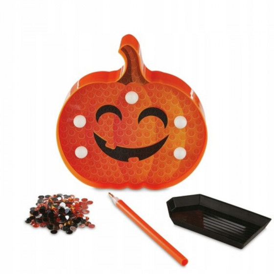 Diamond painting halloween lumineux