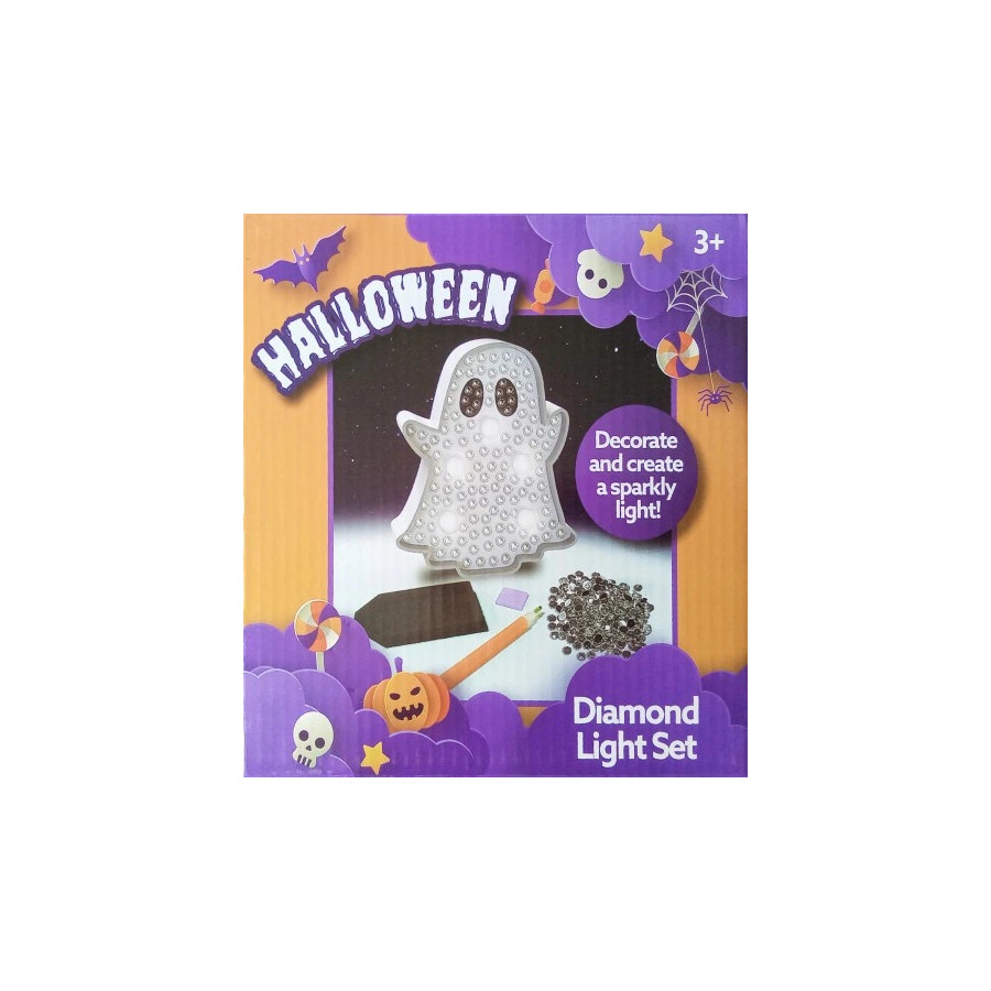Diamond painting halloween lumineux