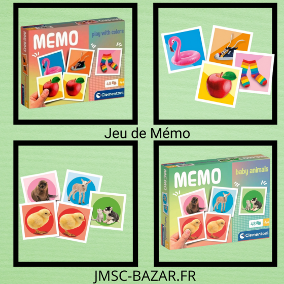 Jeu de mémo