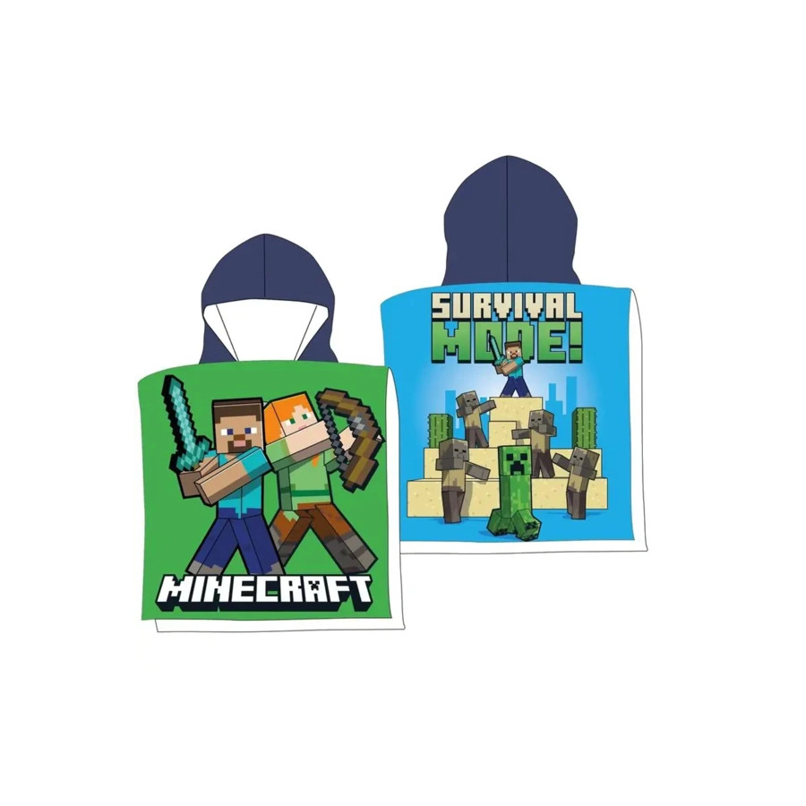 Poncho de bain Minecraft