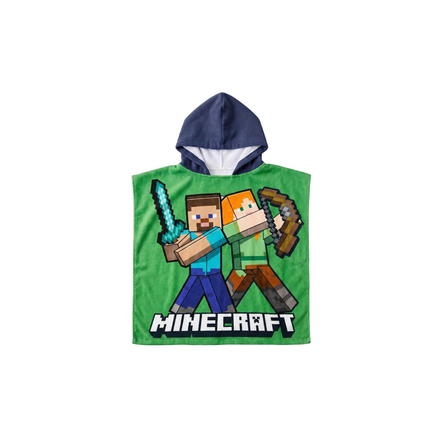 Poncho de bain Minecraft