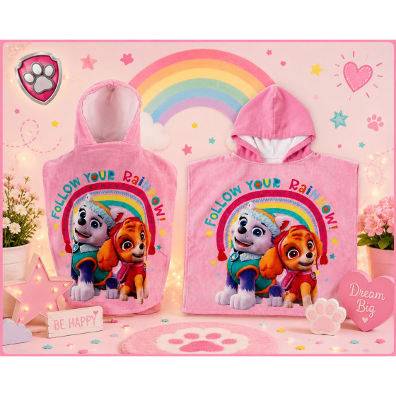 Poncho de bain Pat patrouille