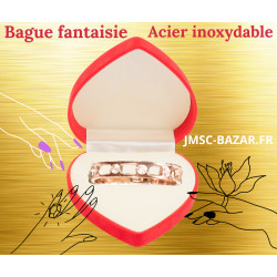 Bagues multiples strass